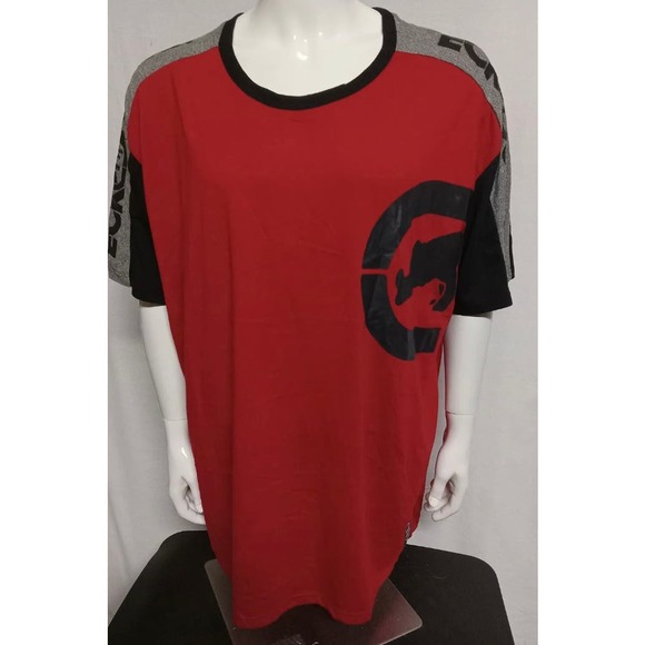 "Ecko Unltd Men's Black Red Short Sleeve T-Shirt - 2XL 169" - Picture 2 of 6